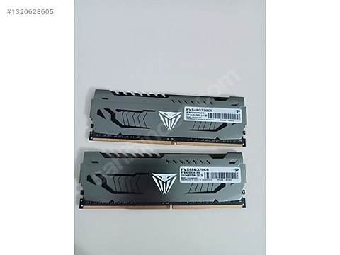 【中古】Patriot Viper DDR4 3200MHｚメモリ 64GB Patriot Viper DDR4 8x2 ram sahibinden.comda - 1320628605