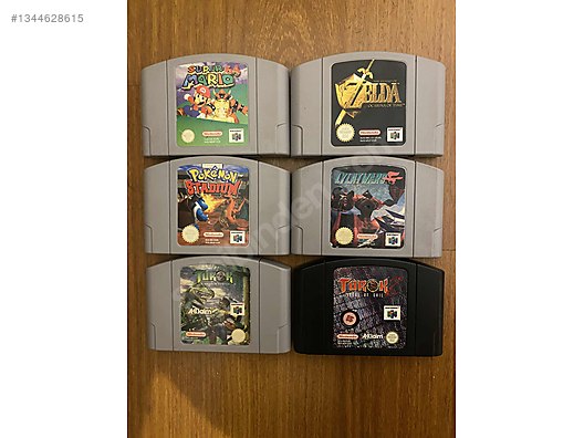 Nintendo 64 - 6 Adet Oyun - N64 PAL on sahibinden.com - 1344628615