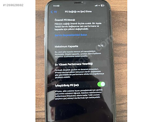 İkinci El ve Sıfır Alışveriş / Cep Telefonu & Aksesuar / Cep Telefonu / Apple / iPhone 11