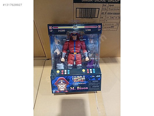 Jada, 9334219314R00, Street Fighter II M. Bison Figürü Capcom (S