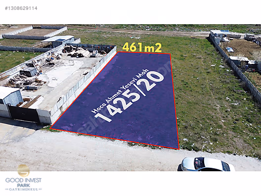 Fırsat.! Gelişen Bölgede-Yatırıma Uygun-Konut İmarlı 461m² Arsa