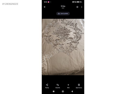 İkinci El ve Sıfır Alışveriş / Ev Dekorasyon / Ev Tekstili / Yatak Örtüsü