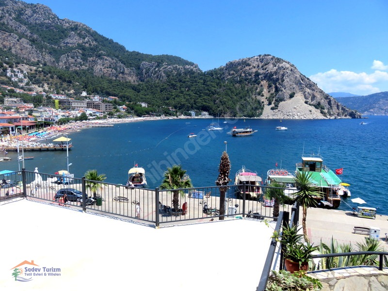 MARMARİS TURUNÇ DENİZ MANZARALI KİRALIK YAZLIK DAİRE Günlük Kiralık