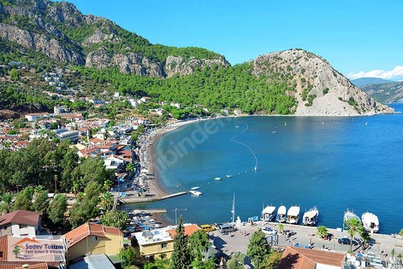 MARMARİS TURUNÇ DENİZ MANZARALI KİRALIK YAZLIK DAİRE Günlük Kiralık