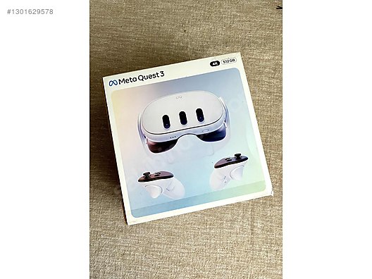 Meta Quest 3 512GB 4K sahibinden.comda - 1301629578
