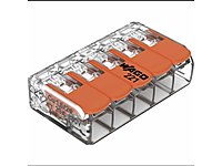 Wago 221-415 5'li Yaylı Tırnaklı Klemens 4mm