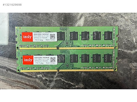 DDR3 PC3 2G 計162枚セット ばら売り不可 8X2 1600MHZ DDR3 BELLEK F/P - sahibinden.comda - 1321629698