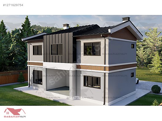 2 Katlı 3+1 Çelik Ev Modelleri