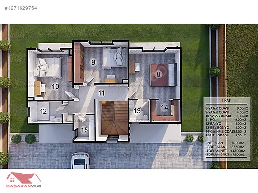 2 Katlı 3+1 Çelik Ev Modelleri