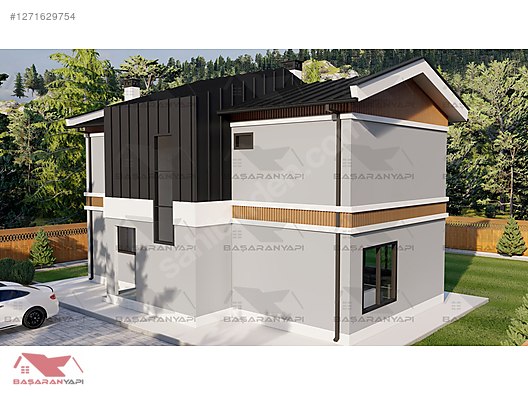 2 Katlı 3+1 Çelik Ev Modelleri