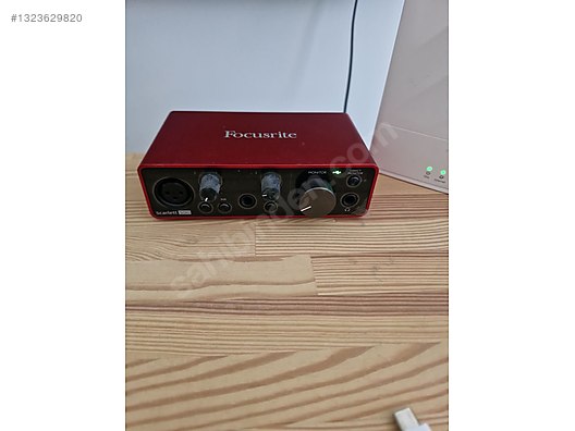 focusrite scarlet solo 3rd gen sahibinden.comda - 1323629820
