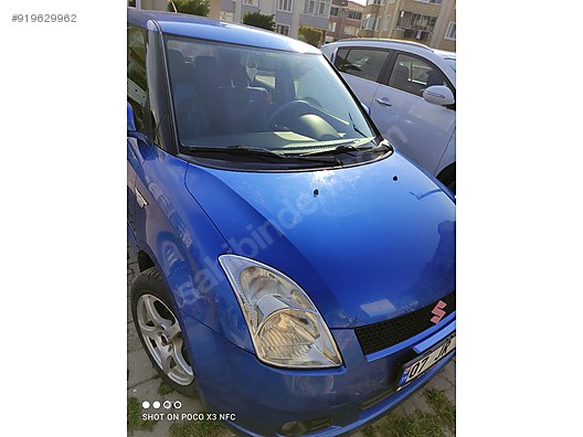 suzuki swift 1 3 2007 model 83 000 tl sahibinden satilik ikinci el mavi renk 919629962