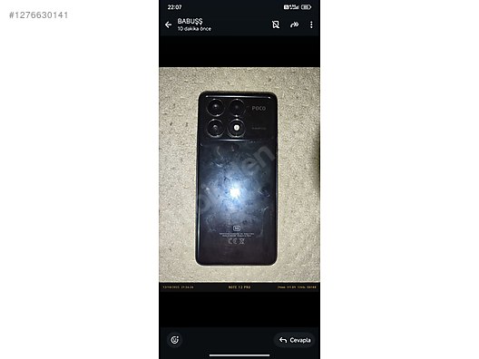 İkinci El ve Sıfır Alışveriş / Cep Telefonu & Aksesuar / Cep Telefonu / Xiaomi / Poco X6 Pro