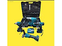 Profesyonel Şarjlı El Aletleri Seti Tüm İşler Tek Çantada!