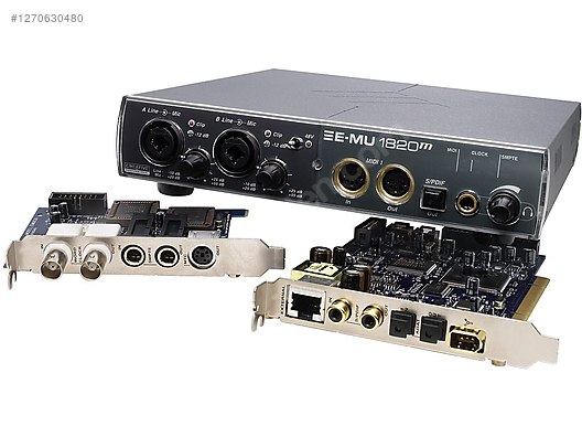 İkinci El ve Sıfır Alışveriş / Müzik / Stüdyo Ekipmanları / Ses Kartı