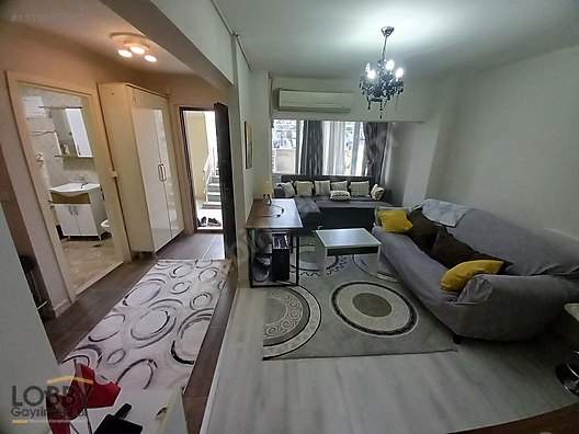 Ataşehir Esatpaşa'da Eşyalı Kiralık 1+1 Bahçe Katı Daire