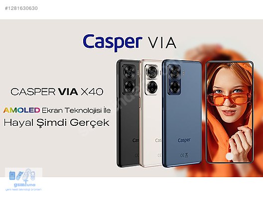 Used & Brand New Items / Cell Phones & Accessories / Cell Phones / Casper / VIA X40