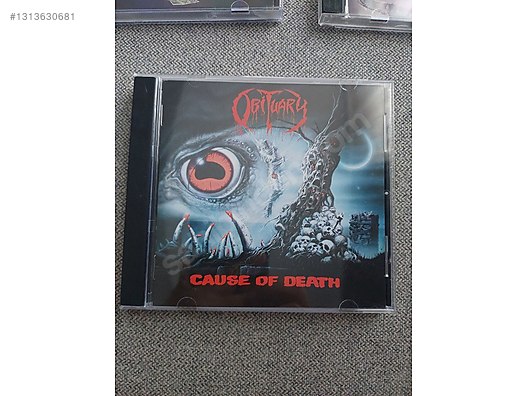 洋楽 OBITUARY cause of death Obituary cause of death - Müzik CD leri Alışverişte İlk Adres