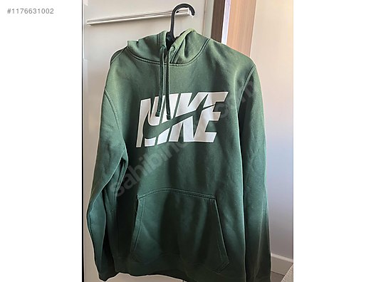 Nike sweatshirt olive best sale