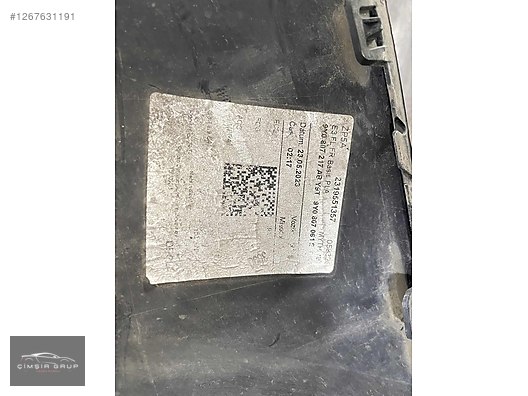 PORSCHE CAYENNE ÖN TAMPON ALT SPOYLER YENI KASA 9Y0807061 B - İlan