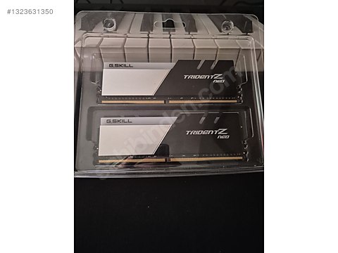 GSKILL TRIDENT Z NEO 32GB KİT - AÇIKLAMAYI OKU sahibinden.comda