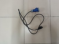 Karavan 220V Enerji Kablosu 1.5 -2 m ve 13 Pin Plastik Fiş #1251631493