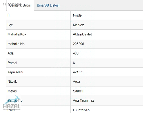 AKTAŞ'TA 425 BİN TL DEN BAŞLAYAN FİYATLAR İLE İMAR PARSELLERİ ...