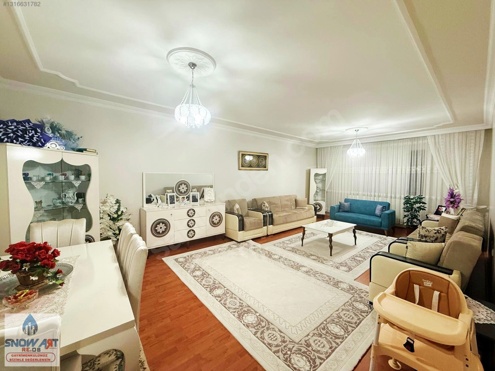 SNOW ART GM'DEN ACİL SATILIK ARAKAT 4+1 DAİRE - Lalapaşa Emlak 1