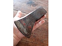 eski alman tek parça balta #1282631857