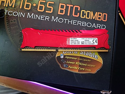 Masaüstü Bilgisayar - Anakart Esonic HmM76.65 BTC Anakart Anakart