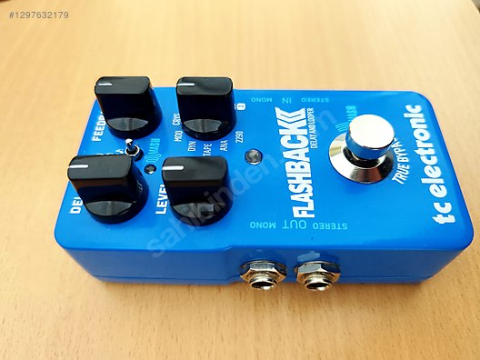 Tc Electronic Flashback 2 Delay Pedalı on sahibinden.com - 1297632179