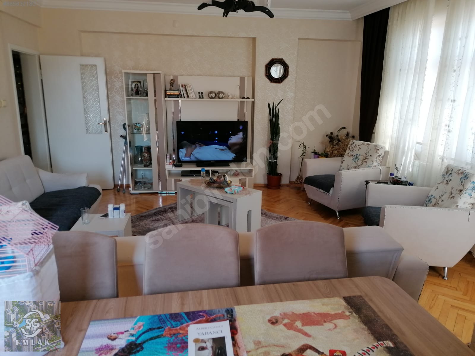 ŞG GAYRİMENKULDEN POLATLI ŞEHİTLİK MAH. 3+1 YAPILI SATILIK DAİRE