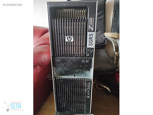 HP Z600 WORKSTATİON 2 X İNTEL XEON E5520 16 ÇEKİRDEK İŞLEMCİ