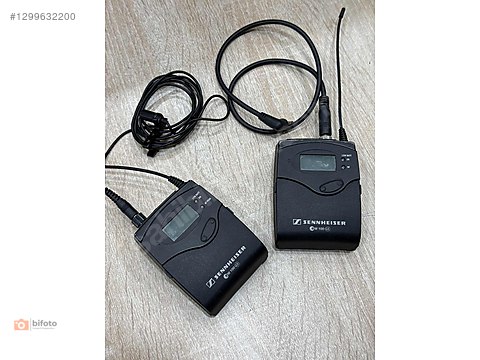 Sennheiser EW 100 G3 Kablosuz El Mikrofonu Seti sahibinden.comda