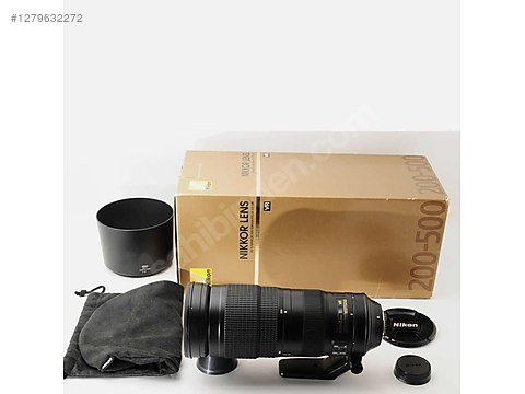 Lensler / Nikon nikkor Af-S 200-500mm f/5.6E ED VR sahibinden