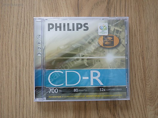 Philips CD-R 700 MB (80 Dak.) 52X LightScribe Özellikli sahibinden