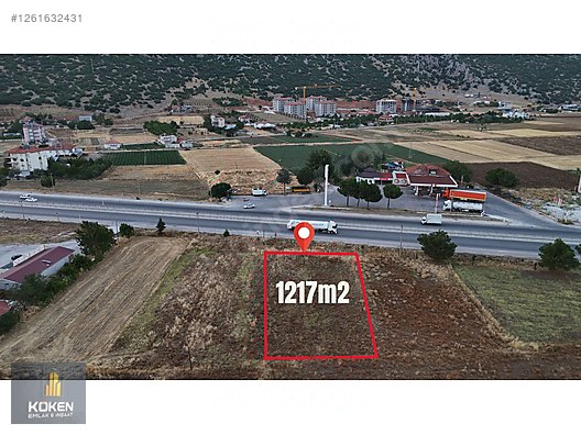 çeltikci anayol üstü ticari 1217m2 arsa #1261632431