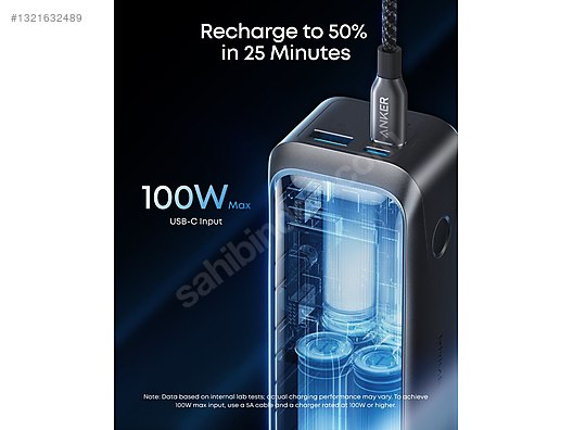 Anker Prime Power Bank 20000, 220W - Elektronik Güç Kaynakları