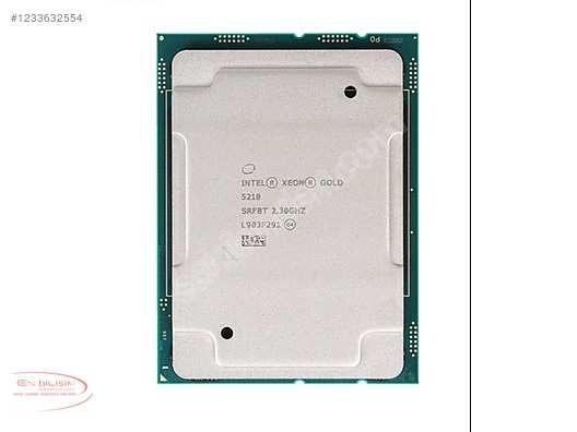 5218 Intel Xeon Gold 5218 İşlemci (22M Cache, 2.30 GHz) - 16/32C sahibinden ...