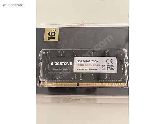 GIGASTONE 16GB DDR4 2666mhz RAM on sahibinden.com - 1330632600