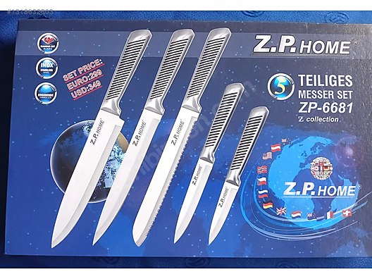 ☆moja 新品未使用 エスペルタ&amp;ジェニオ2  2セット！ Z.P.HOME MARKA 5 PARÇA BIÇAK SETİ sahibinden.comda - 1318632803