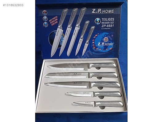 ☆moja 新品未使用 エスペルタ&amp;ジェニオ2  2セット！ Z.P.HOME MARKA 5 PARÇA BIÇAK SETİ sahibinden.comda - 1318632803