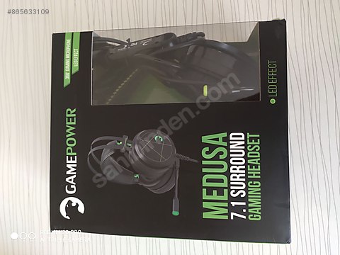 Medusa Rainbow Gaming Headset Gamepower
