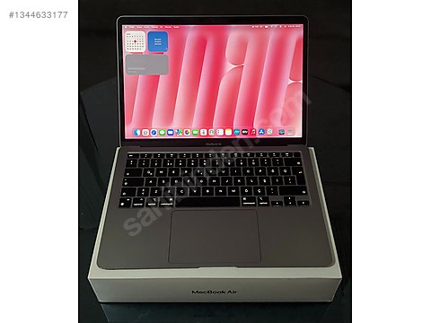 『美品』 MacBook Air2020 A2337 M1 BT98％ Apple Macbook / APPLE MACBOOK AİR M1 13'' 2020 SORUNSUZ A2337
