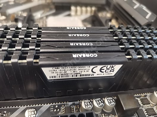 Masaüstü Bilgisayar - Anakart MSI X570 A PRO OYUN VE GRAFİK ANAKART+İSLEMCİ+64 DDR4 RAM Anakart Anakart