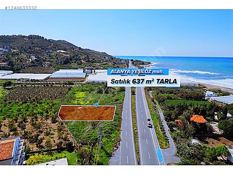 ALANYA YEŞİLÖZ YOLA SIFIR DENİZE 2. PARSEL SATILIK...