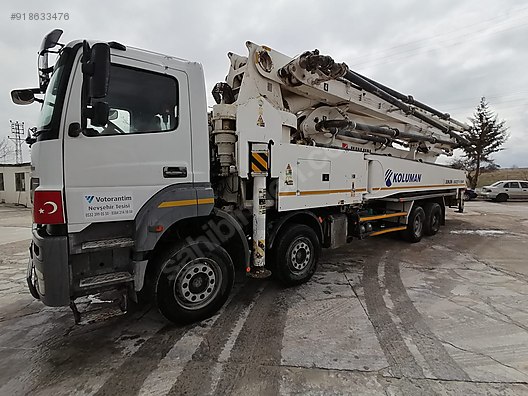 2015 model junjin beton pompasi 2015 model 4140b mercedes arac beton pompasi ilanlari sahibinden com da 918633476