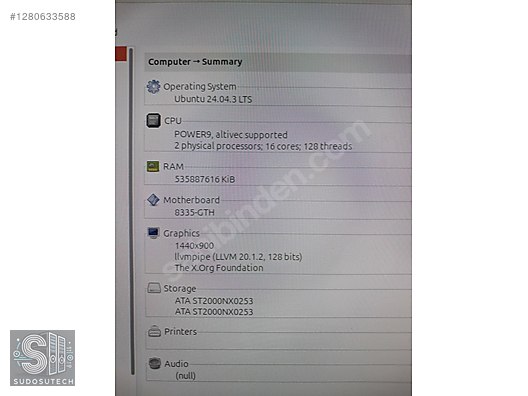 İkinci El ve Sıfır Alışveriş / Bilgisayar / Sunucu (Server) / Sunucular
