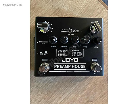 Joyo Preamp House - Efekt Pedalı ve Diğer Enstrüman Yan