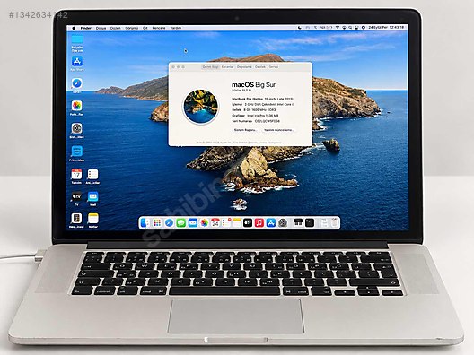 Apple Macbook / MacBook Pro Retina 15 Late 2013 i7 8GB sahibinden